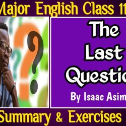 The last answer isaac asimov